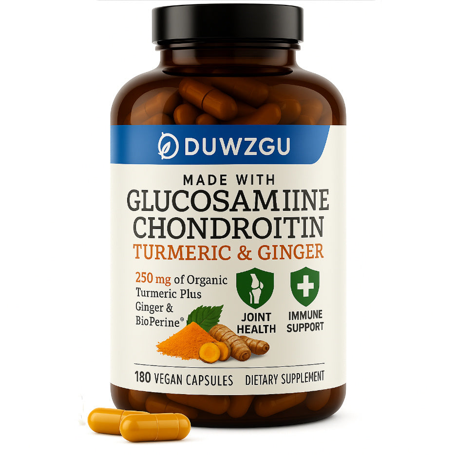 Glucosamine Chondroitin Ginger Yellow Tablets